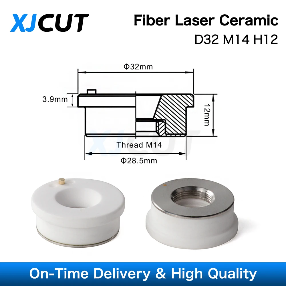 XJCUT D32mm Original Fiber Laser Ceramic Raytools Empower laser ceramic For Bodor/Han's Glorystar AK270 BT230 BT240 Laser Head