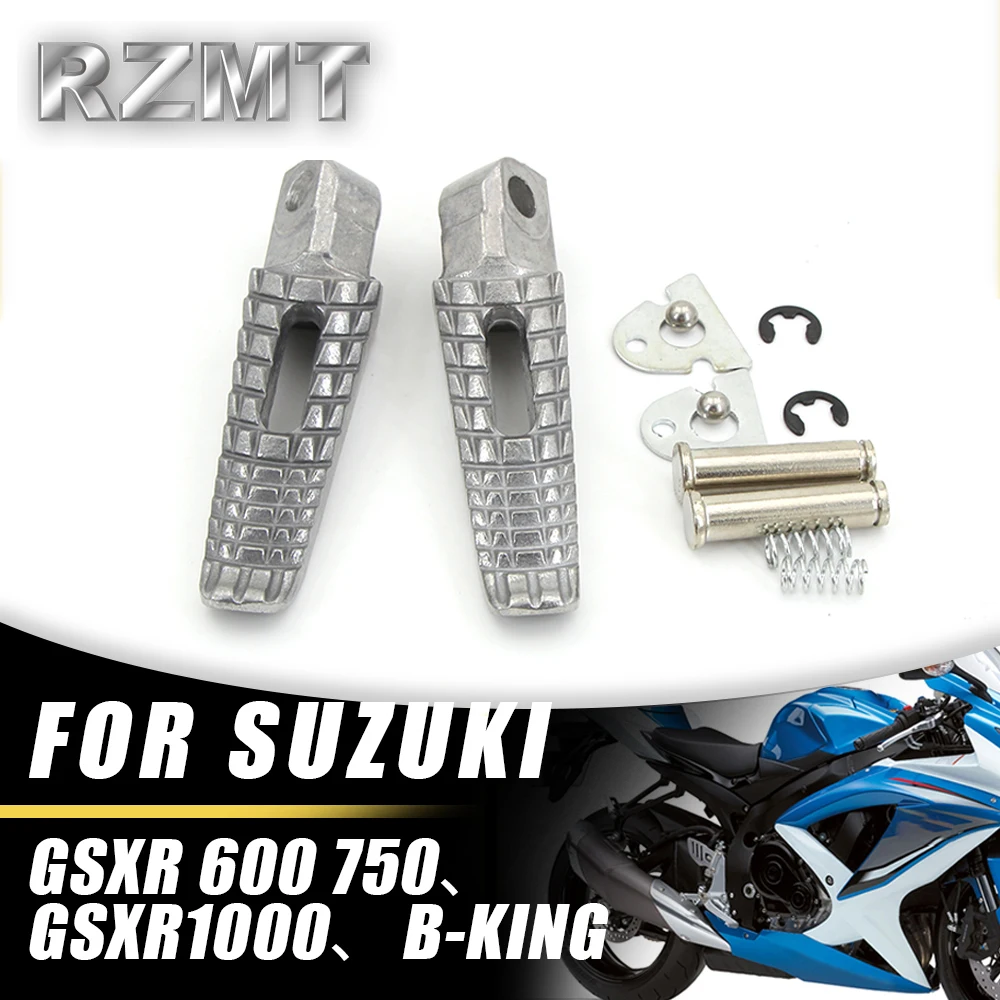 

Motorcycle Folding Parts For SUZUKI GSXR600 GSXR750 06-14 GSXR1000 05-14 B-KING 08-13 Rear Foot Rests Pedal Bracket Assembly Kit