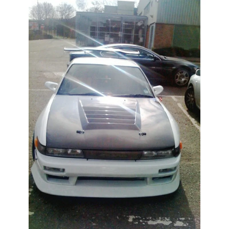 Adecuado para piezas de coche de fibra de carbono para capó nissan S13 PS13 Silvia Nismo