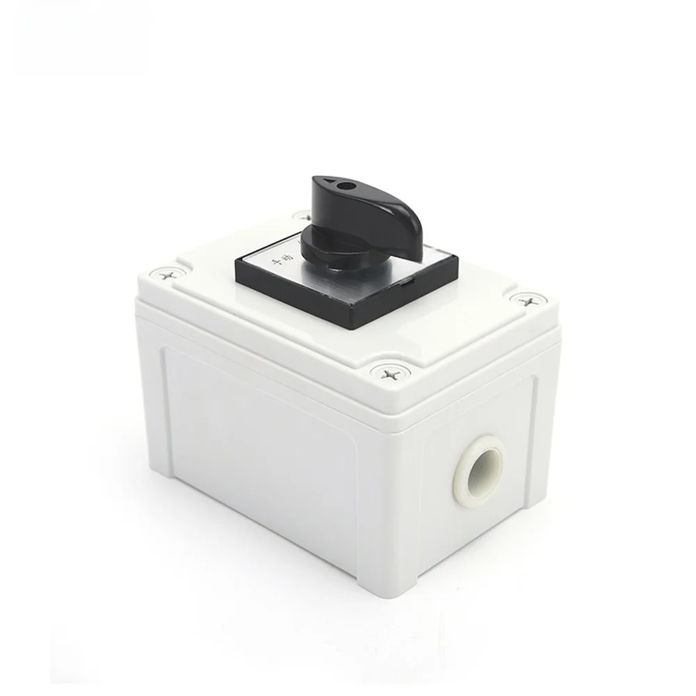 LW12-16 Cam Operated Changeover Switch with Sealed Enclosure for AC380V and DC220V Applications 500V Insulation Voltage Rating
