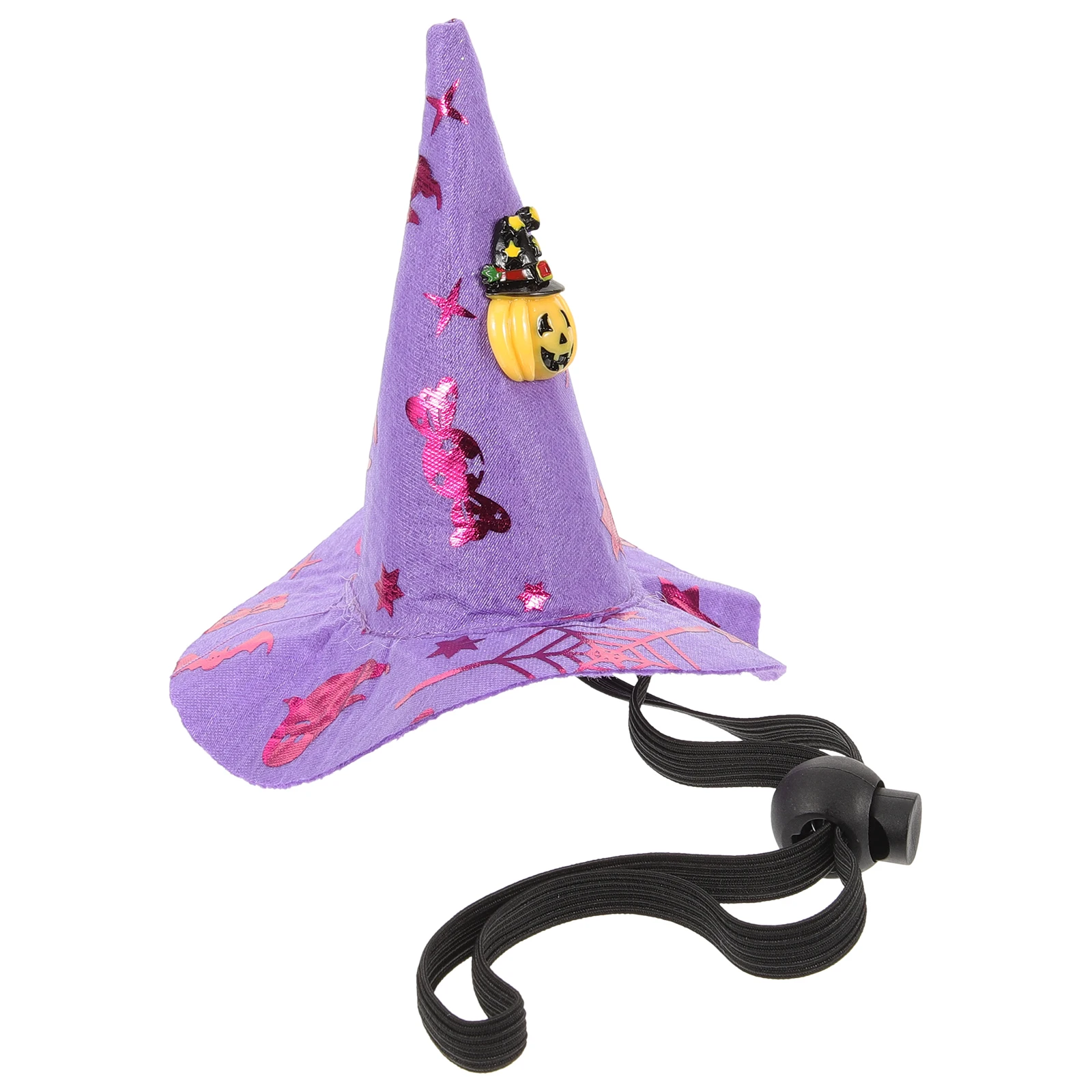 

Witch Hat Headb Hair Accessories Girls Cat Halloween Props Purple Pumpkin Design Decorations Costumes Party Supplies