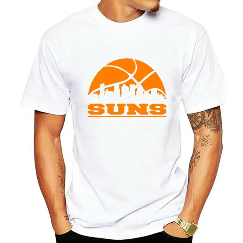 Men t-shirt Suns Basketball Phoenix Skyline T Shirt tshirt Women t shirt