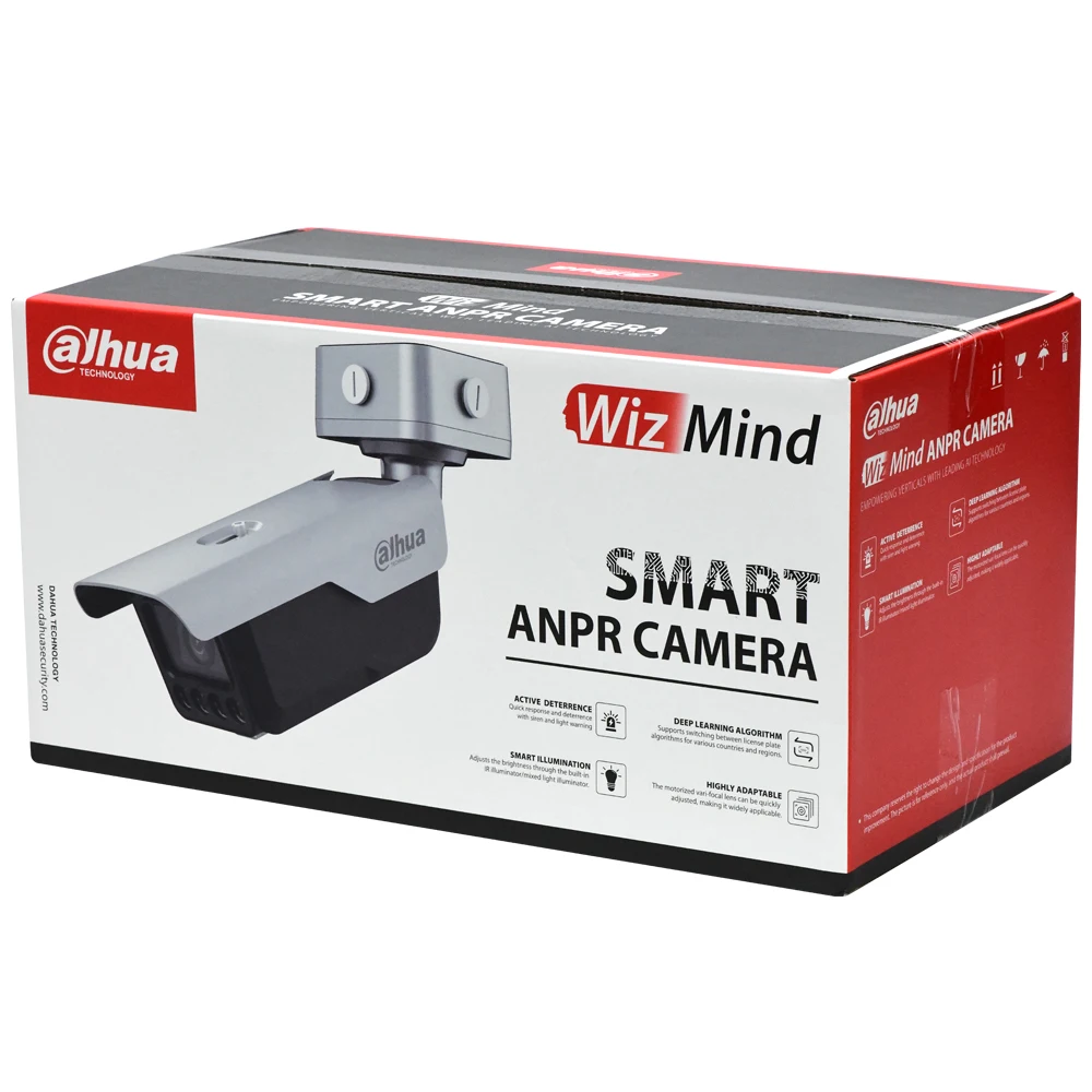 Dahua DHI-ITC413-PW4D-Z3 4MP ANPR LPR IP Camera 433MHz Vehicle Access Control License Plate Recognition for Parking Entrance