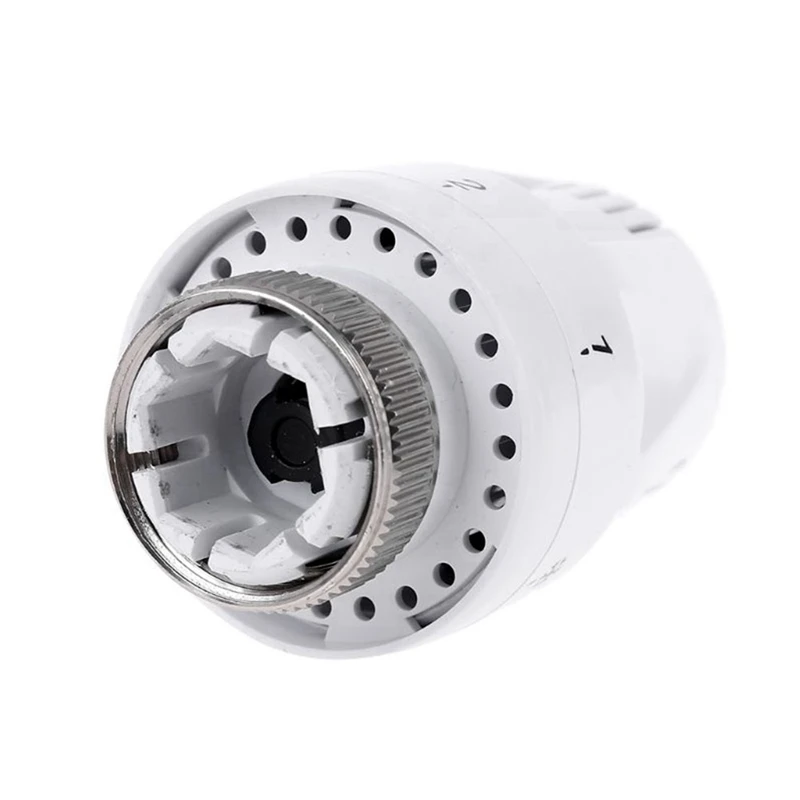 ABHU Automatic Thermostatic Radiator Control Valve G1/2 Inch Angle Valve For Floor Heating Copper Radiator