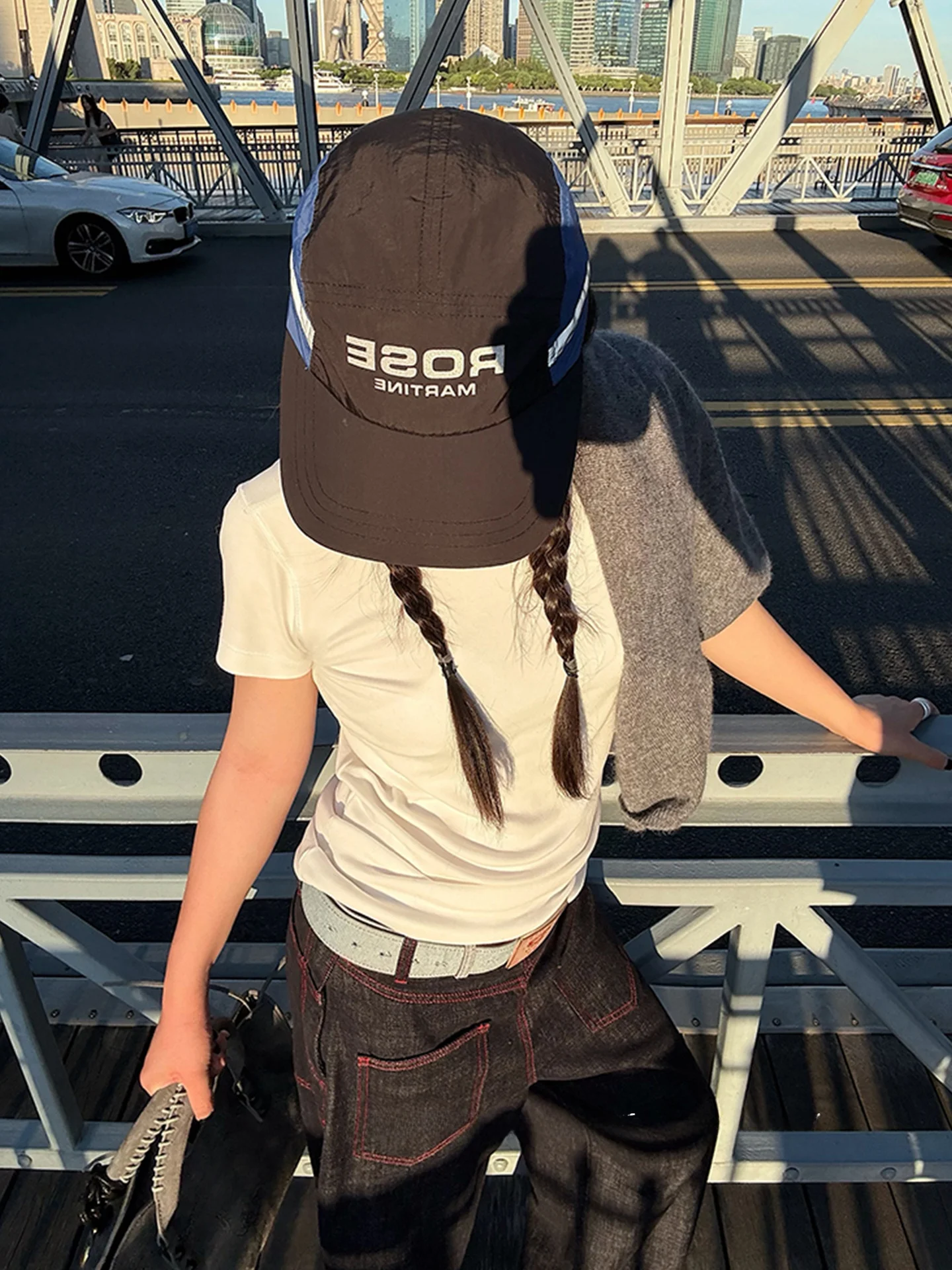 

Женская футболка ort Sve, осень 2023, новинка Sle ay, внутренняя одежда, многослойная черная белая универсальная футболка Quali