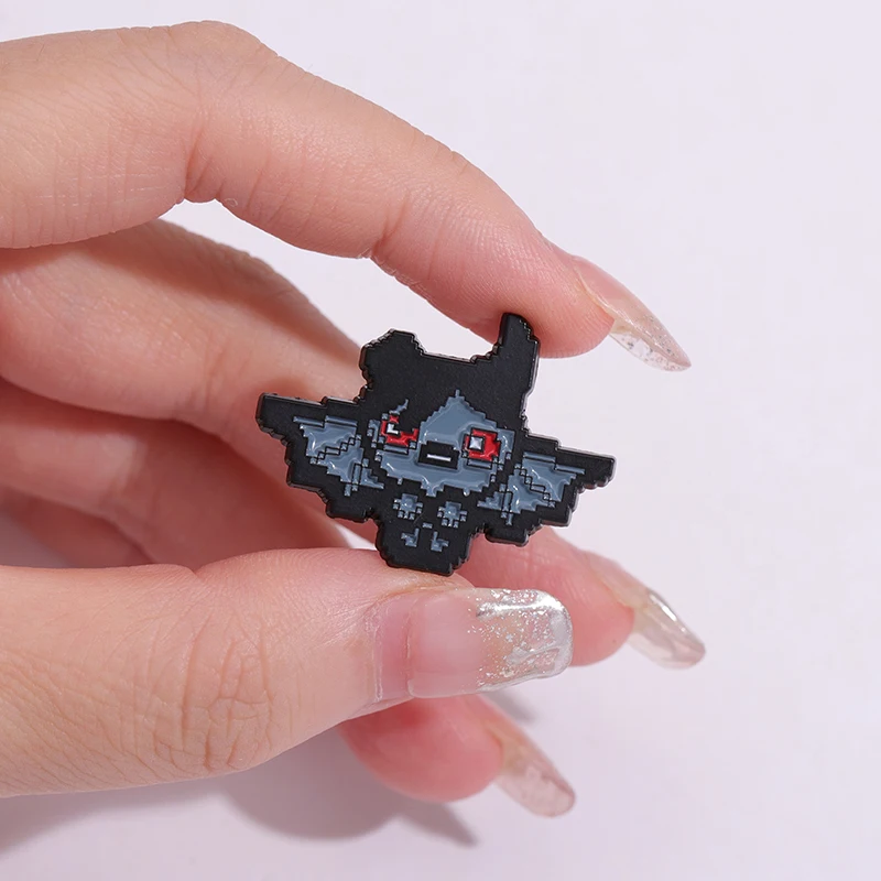 The Binding of Isaac Azazel Brooch Enamel Pin Cartoon Retro Anime Game Metal Badge Lapel Backpack Jewelry Accessary Gift for Kid