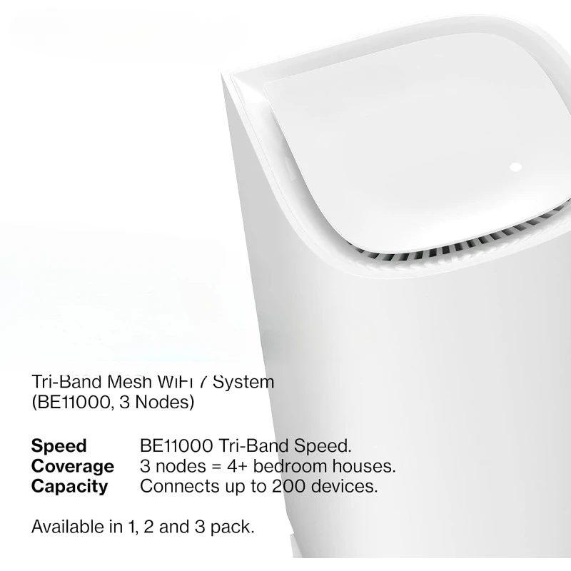 Velop Pro 7 WiFi Mesh System | Three Cognitive 9,000 sq. ft. Coverage| Connect 200+ Devices，home.