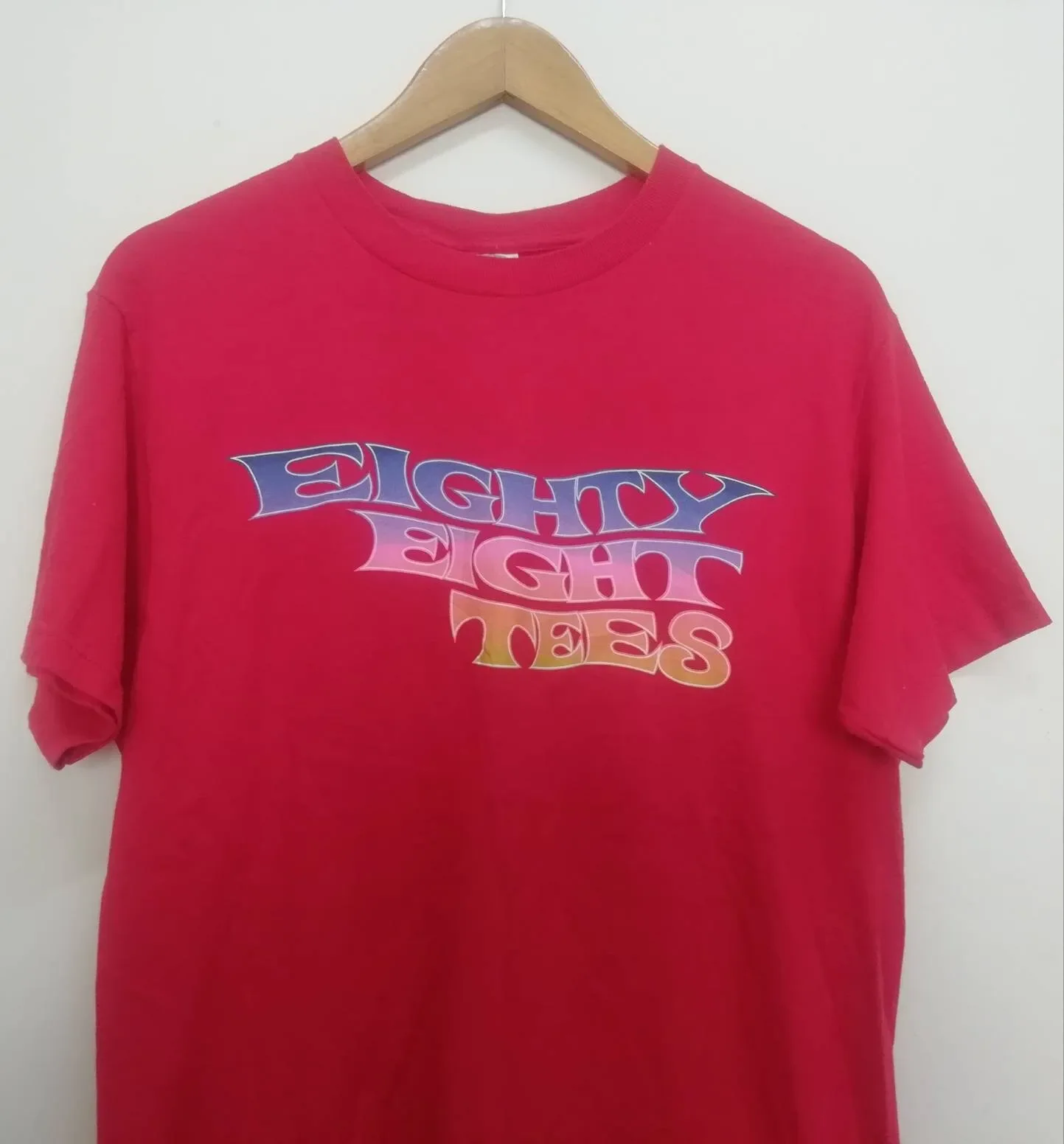 Vintage 90er Jahre Eight Tees Streetwear T-Shirt Größe M 88 Kleidung Surf Skate Hawaii