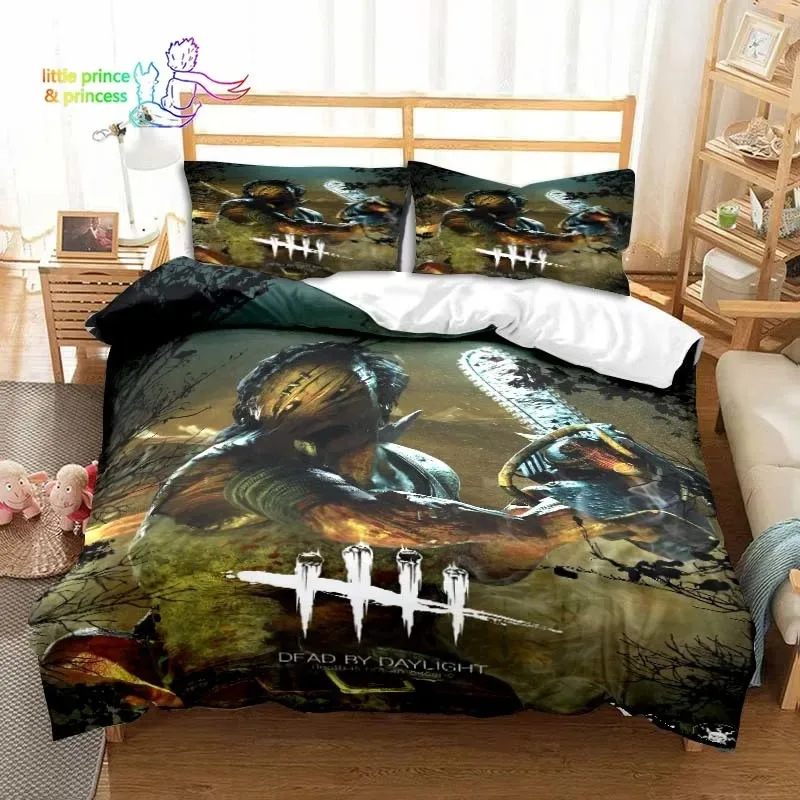 Game Day By Daylight Bedding Set Single Twin Full Queen King Size Bed Set Adult Kid Bedroom 3D Print Bedding Gift