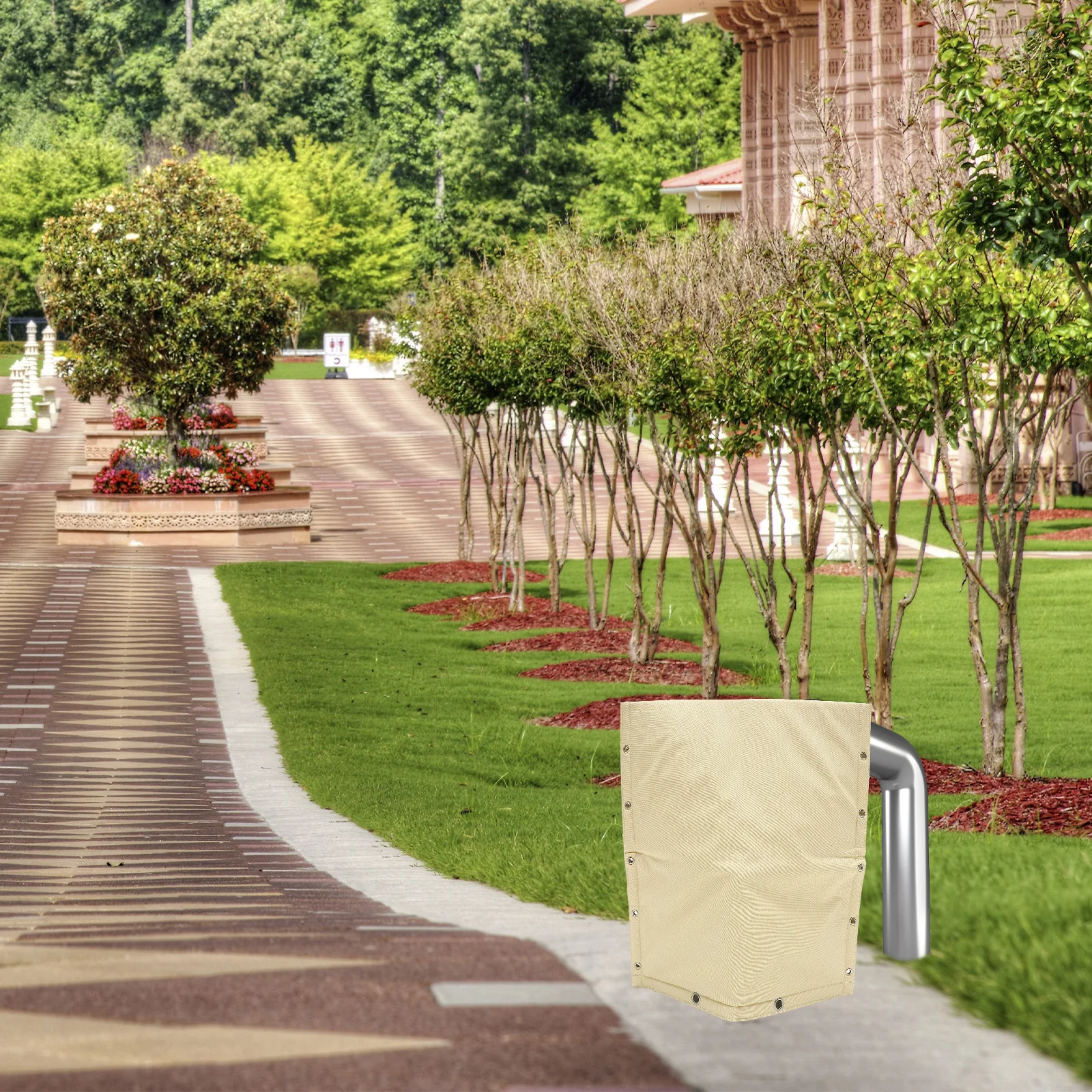 

Insulated Cover for Water Meters Winter Backflow Insulation Pipe Valve Preventer Beige