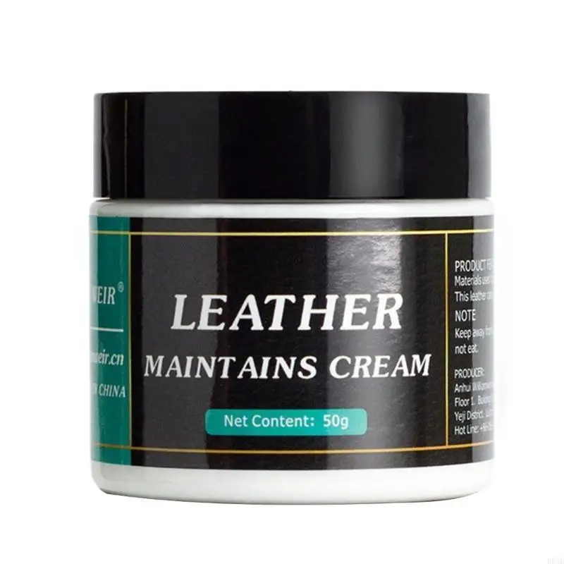 Leather Restorer Car Leather Seats Recoloring Balms Conditioners Leather Maintenance Cream Leather Surfaces B95B