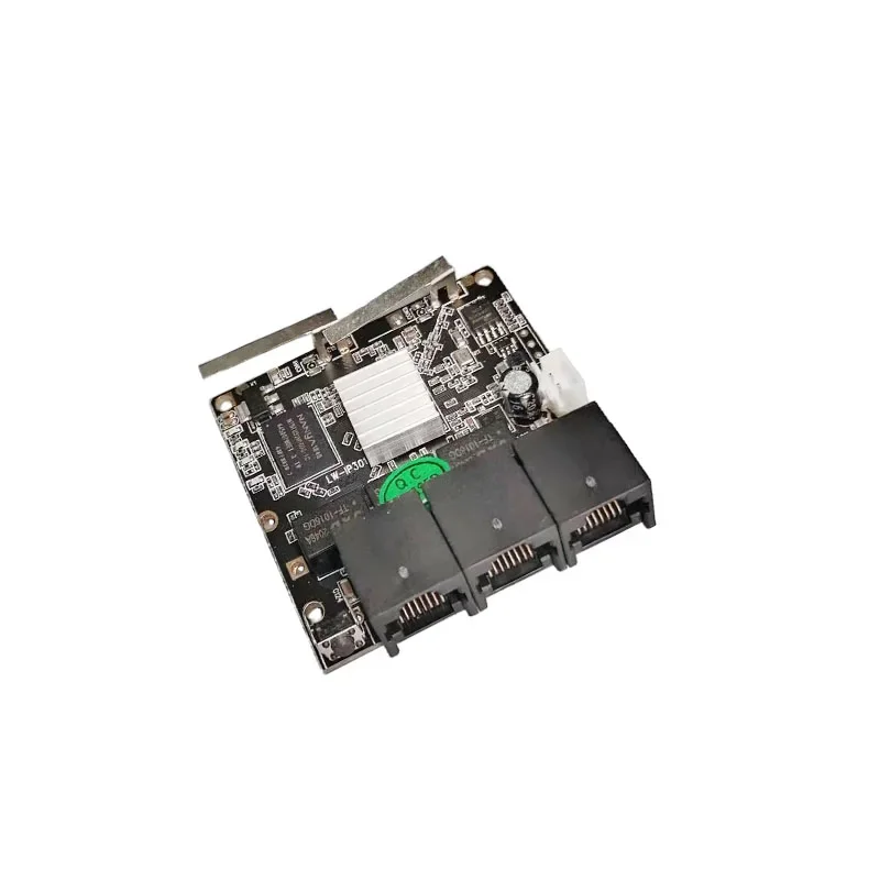 Mini Kleine Drahtlose Router 3 Port 100 Gigabit 300M WIFI Router Wireless AP Repeater 5-12V