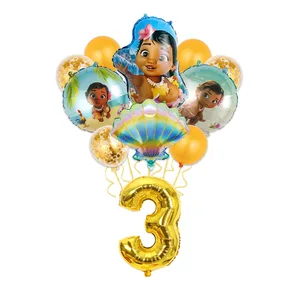 Disney'in Moana Maui'nin Doğum Günü için Süslemeleri, Alüminyum Film Balonu, Sofra Takımı, Masa Örtüsü, Kek Dekorasyonu, Bebek Duşu, Parti Malzemeleri En çok satılan 12 pasta-moana-no. 11