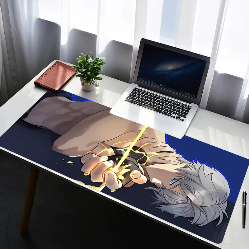 

Mouse Pad Computer Gamer PC Accessories HD Mousepad Rubber Honkai Star Rail Phainon Non Slip Desk Mat Laptop Gamer Keyboard Pad