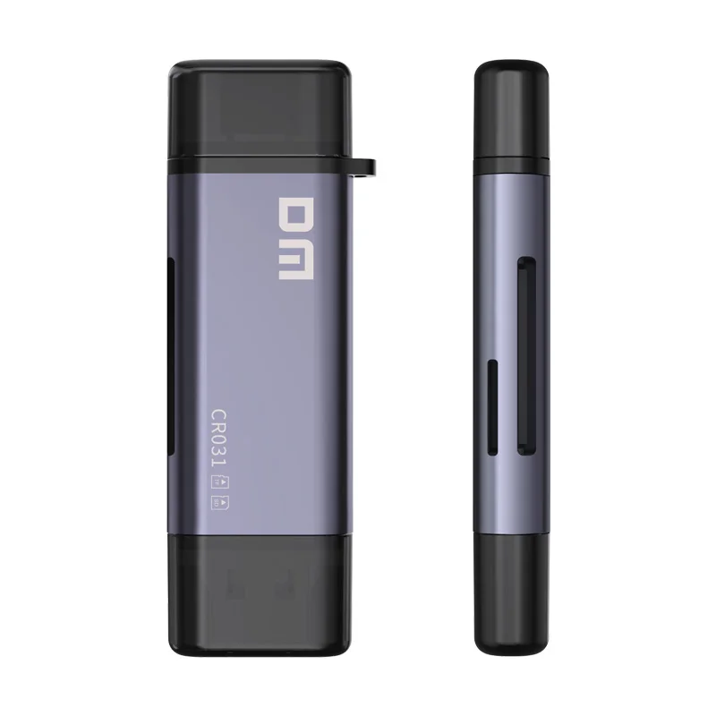 DM 2 в 1 USB3.1 + Type C TF и SD кардридер CR031