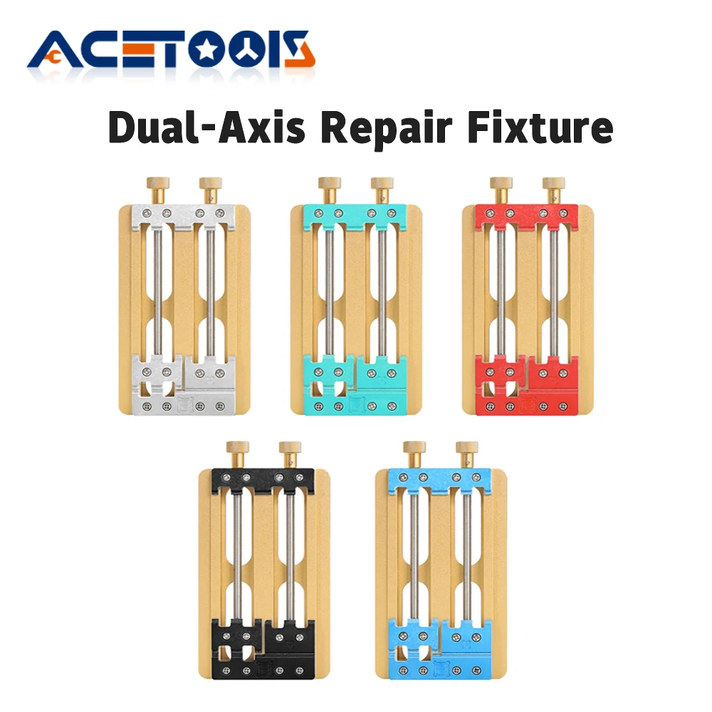 

WL профессиональное двухосевое приспособление для ремонта материнской платы из нержавеющей стали для удаления клея с микросхем BGA с противоскользящим базовым зажимом