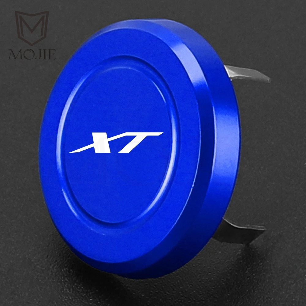 موتوكروس اكسسوارات التوجيه الجذعية الجوز غطاء غطاء الزخرفية لياماها XT225 1989-2010 XT250X XT 225 250X XT 250X 2005-2017