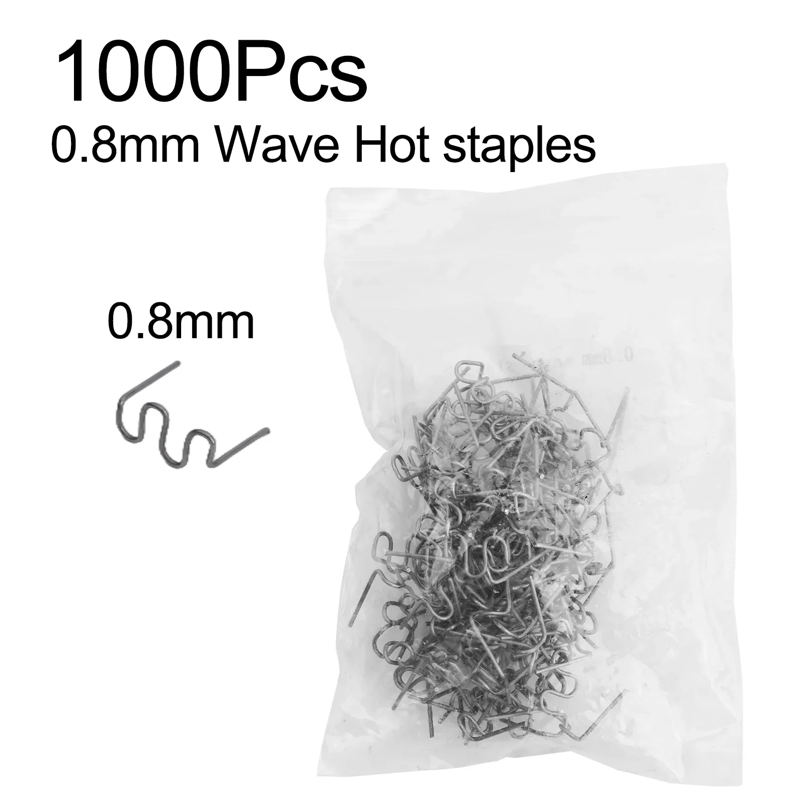 1000pcs Hot Stapler Staples For Plastic Welder Automotive Plastic Repair Machine Welding Wire Car Bumper Repair Welding Machine