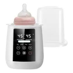 Baby Warmer Bottle Automatic 6-in-1 Baby Food Breastmilk Warmer Fast Milk Warmer Safe Feeding Bottle Warmer For Formula And Baby