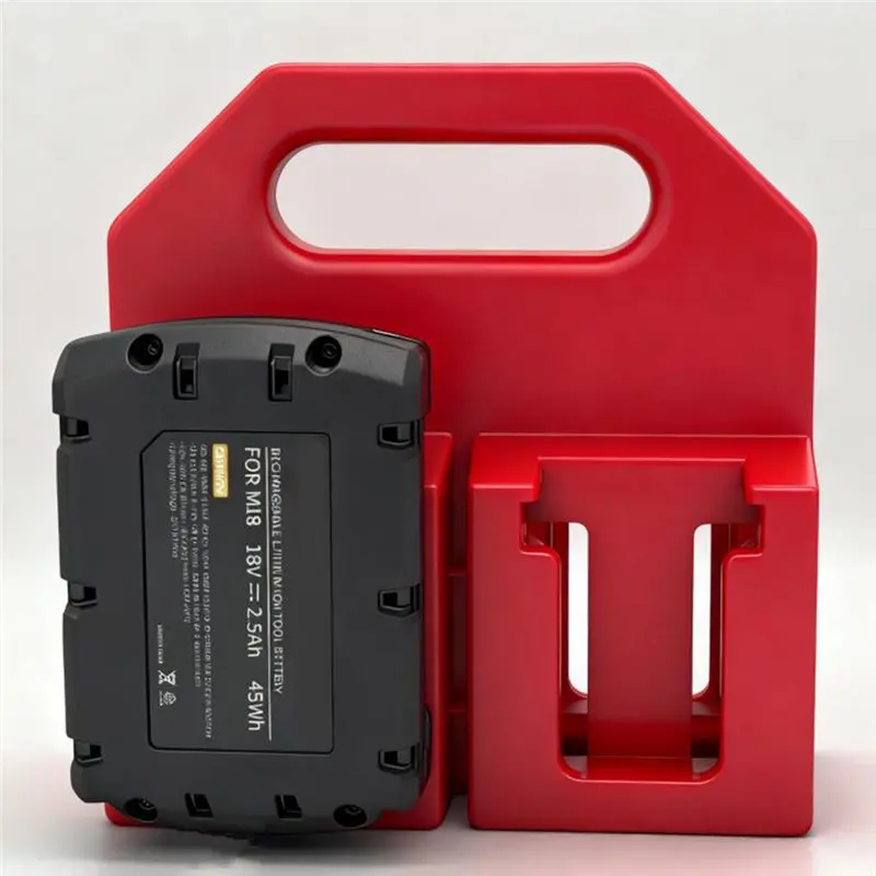 B27B Battery Holder For 18V Battery For 48-11-1815 Portable Storage Stand For Work Van Shelf Toolbox