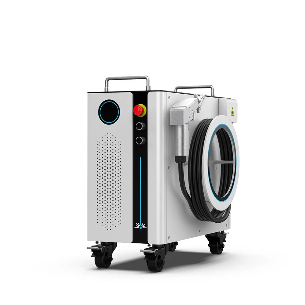 Industrial Air Cooling Handheld Cleaning Welding Cutting 4 In 1 Machine 1500w Laser Rust Cleaner