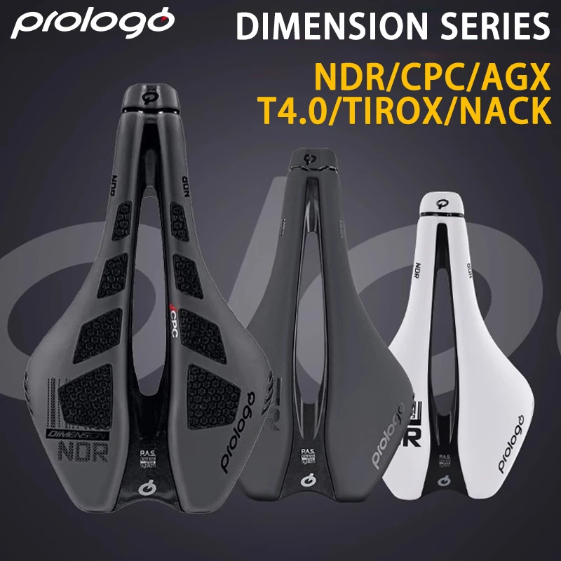 Prologo Original DIMENSION NDR CPC AGX CARBON NACK/TIROX/T4.0 Rail 143/153mm Bike Front Seat Cushion MTB Road Bicycle Saddle