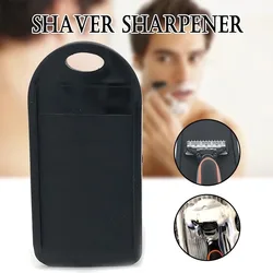 Rubber Shaver Razor Blade Sharpener, Extend Life of Razor Blades, Silicone Shaver, Cleaner Tool, Shaving Safety, Acessórios de viagem