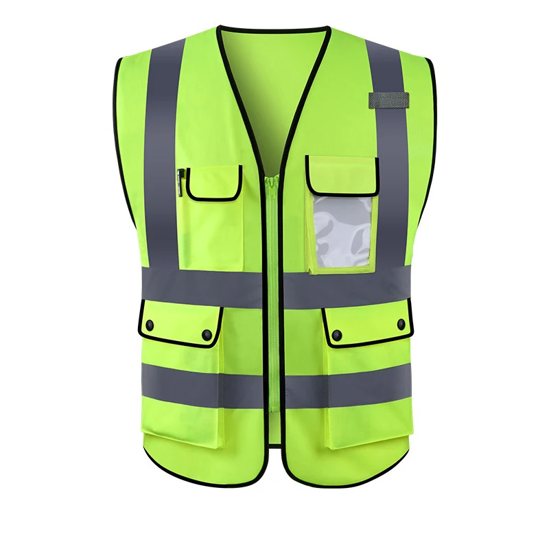 Colete reflexivo colete de segurança tamanho grande 4xl noite correndo construção roupas de trabalho masculino hi vis colete