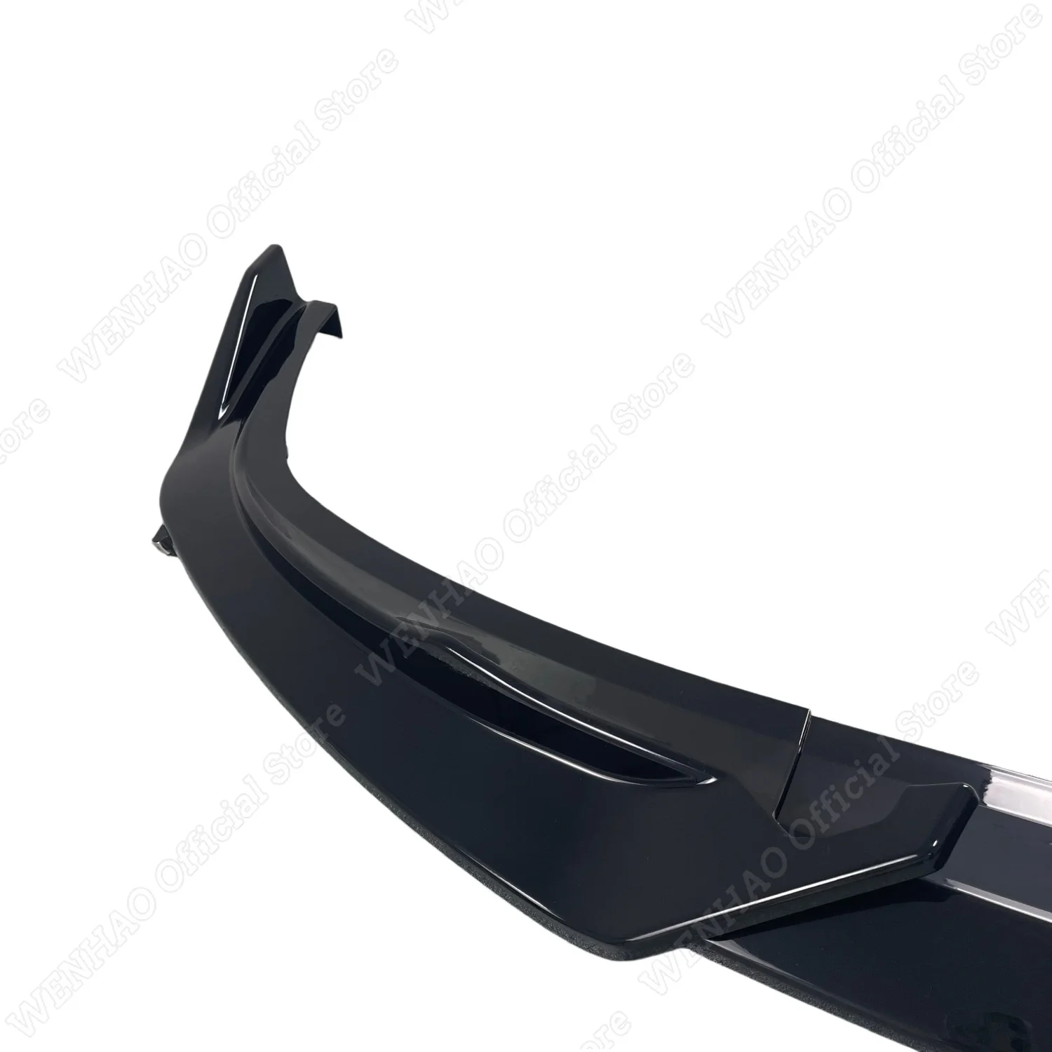 BMW G20 G21 LCI M 스포츠 330i 330e 320d M340i 2022-2025 튜닝 범퍼 바디킷용 3PCS 글로스 블랙 자동차 프론트 범퍼 립 스플리터 썸네일 5