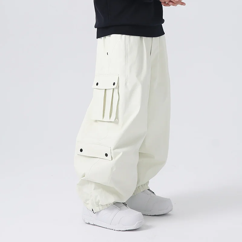 

2026 Searipe: Новые женские и мужские свободные лыжные брюки для сноуборда, водонепроницаемые и морозостойкие, 3-слойный сноубордический костюм