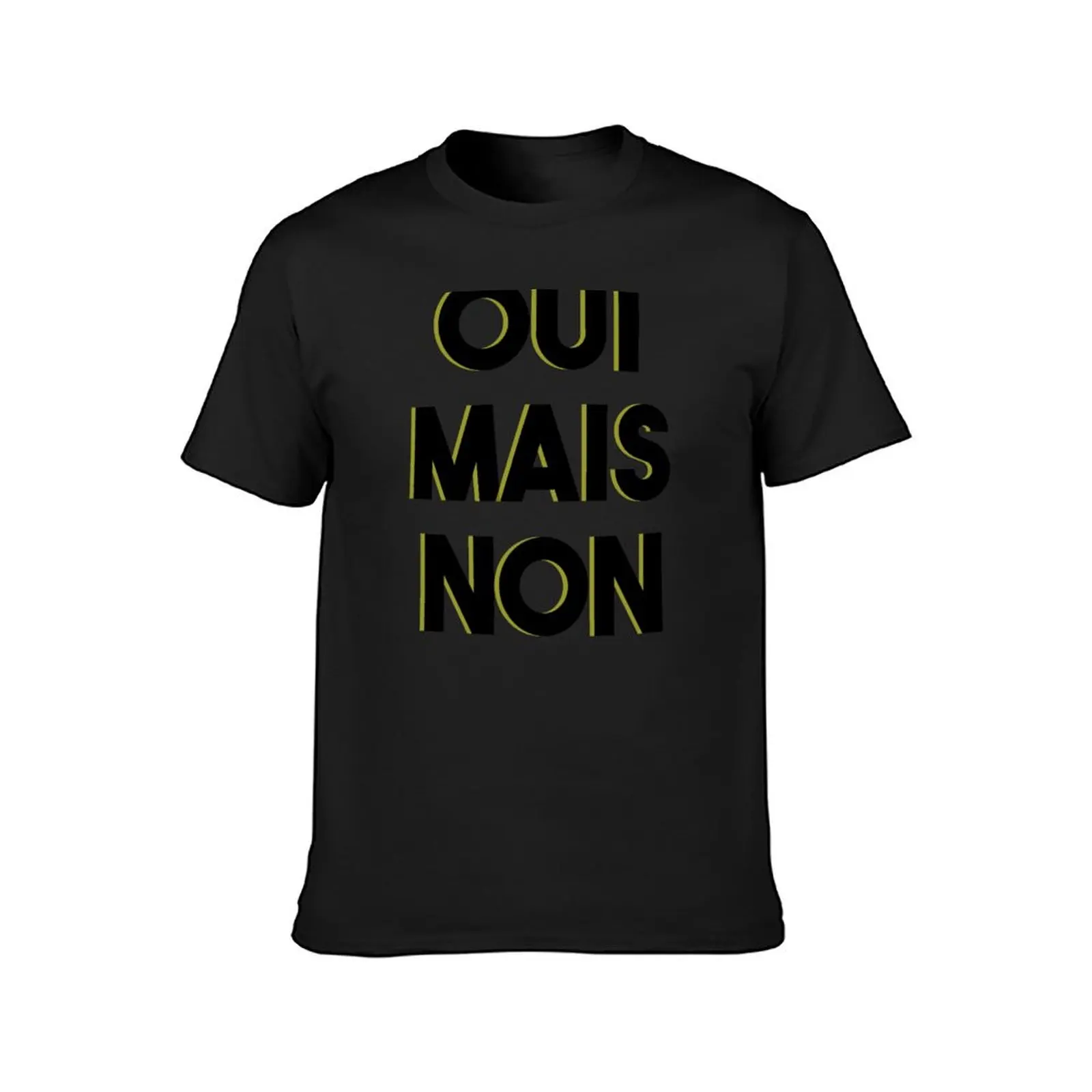 OUI MAIS NON - French expressions T-Shirt cute tops animal prinfor boys quick-drying Short sleeve tee slim fit t shirts for men