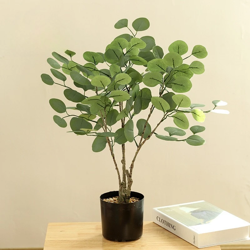 

Realistic Simulation Plant Bonsai, Artificial Potted Greenery, Creative Fake Plant Pot Decor for Indoor Home Office Tabletop