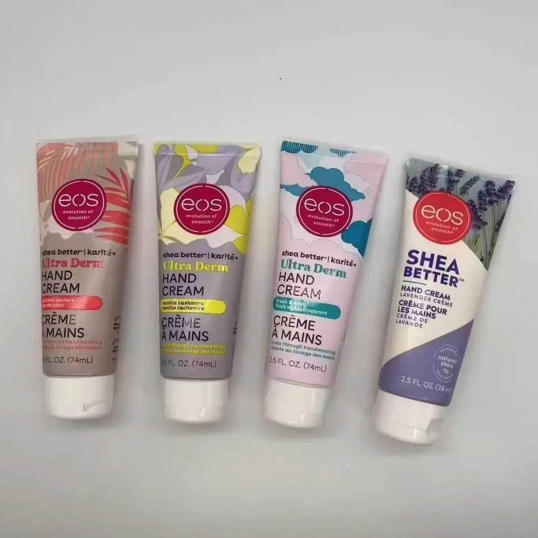 

Крем для рук EOS Shea Better 74 мл - Ультраувлажняющий крем с маслом ши для восстановления сухой и потрескавшейся кожи, 24-часовой уход за кожей рук.