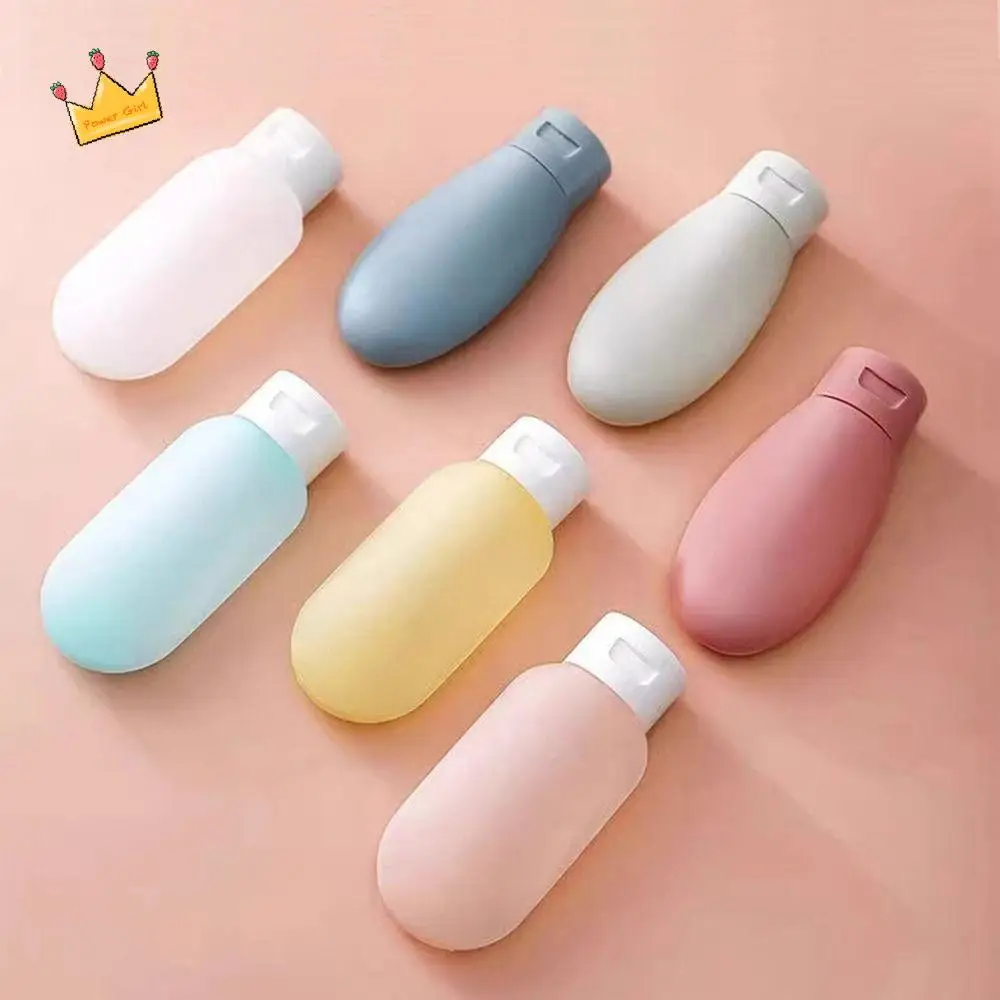 

Soft Lotion Squeeze Hose Bottle Flip Cover Portable Cosmetics Container Empty Shampoo Tubes Refillable Bottles Sub-Bottling