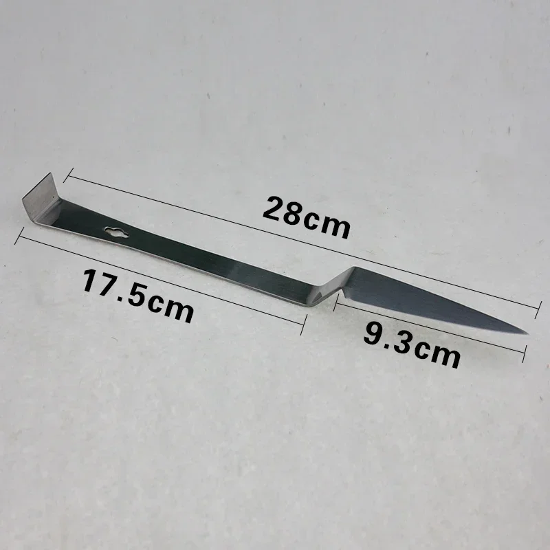 

NewKorean honey knife with Z type three stainless steel knife cut honey export bee products