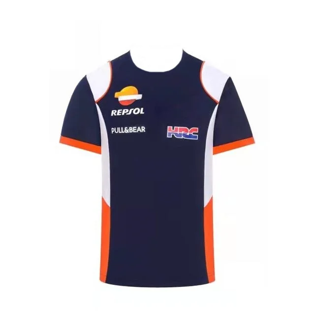 

Summer Honda Hrc Repsol T-Shirt Moto Gp Racing Riding Sports Jerseys 2025 Men Women Quick Dry Breathable Off-Road Racing