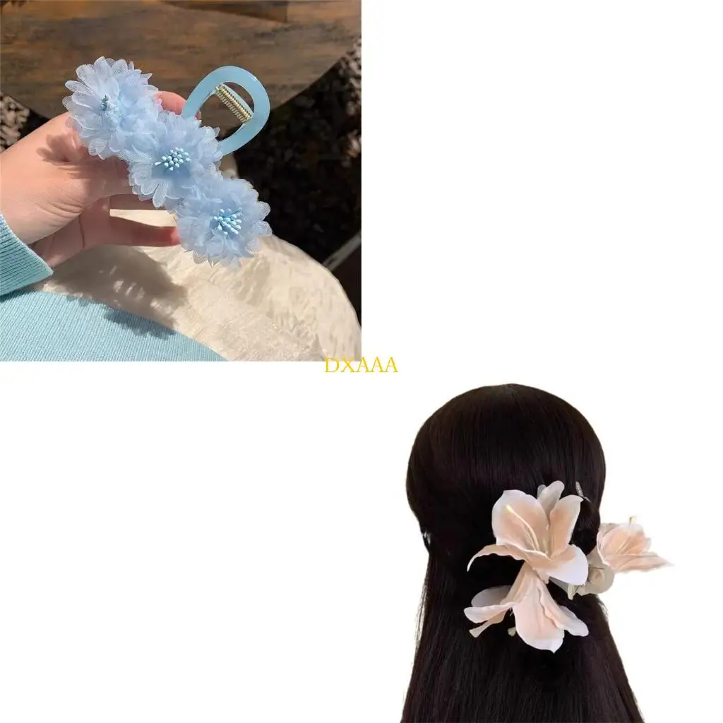 DXAA Peony Flower Hair Clip Chinese Sophisticated Women’s Hair Accesories For Quick Hairstyles And Everyday Use