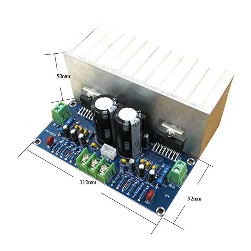SOTAMIA 100Wx2 TDA7293 เครื่องขยายเสียงบอร์ดเสียงไฮไฟสเตอริโอเครื่องขยายเสียงลําโพงโฮมเธียเตอร์ Amplificador เสียง