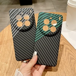 Carbon Fiber Matte PC Case For VIVO X200 Pro Mini Ultra Thin Anti Fingerprint Heat Dissipation Hard Back Camera Protector Shell