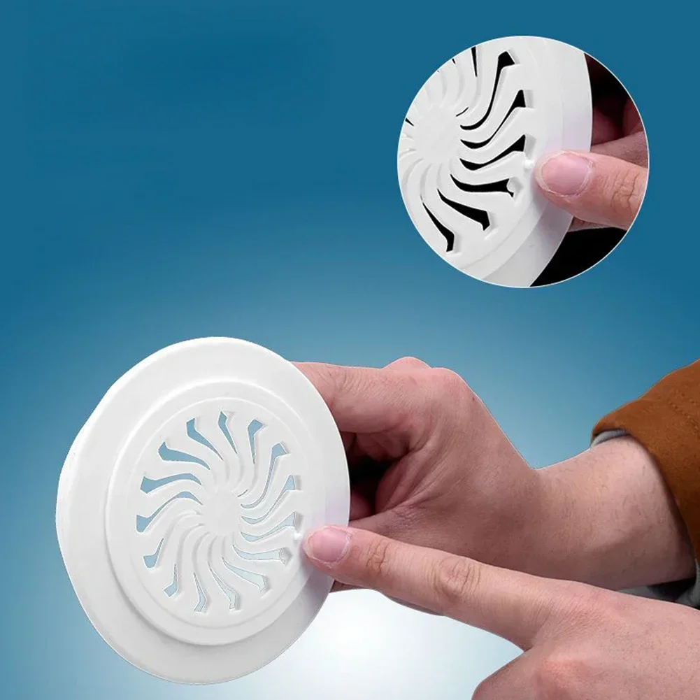 40/50/60/70/80/100mm Air Conditioning Hole Cover Dust Plug Round Wall Decor Cap Air Ventilation Grille System Pipe Sealing Cover