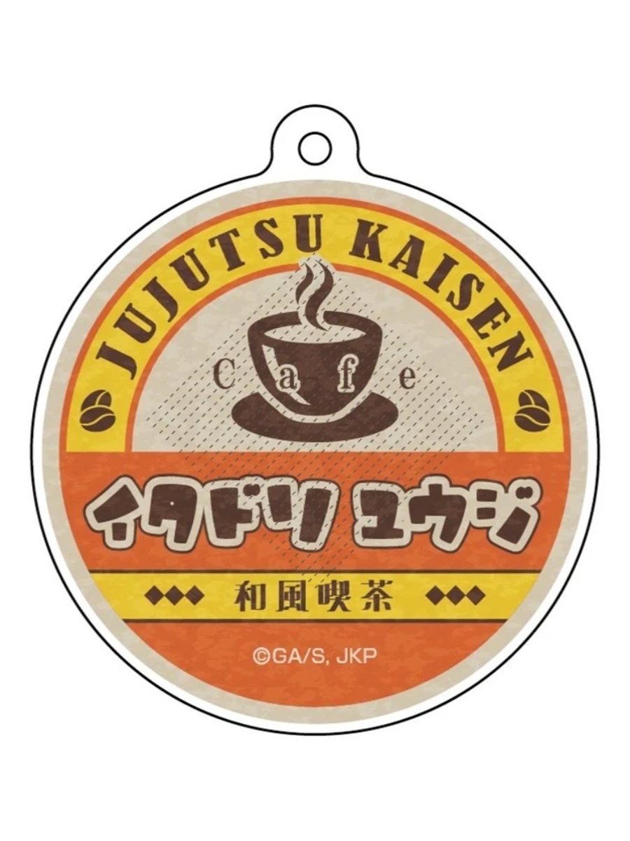 Anime Jujutsu Kaisen Cosplay Name Acrylic Keychain High Appearance Level Cute Japanese Cafe Ambitus Delicacy Exquisite Decorate