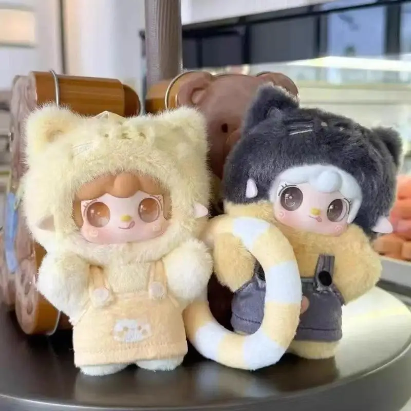 Yooki Oxygen Meow Cat Ear Plush Toy Blind Box Summer Party Keychain Pendant for Girls Trendy Surprise Gift view 3