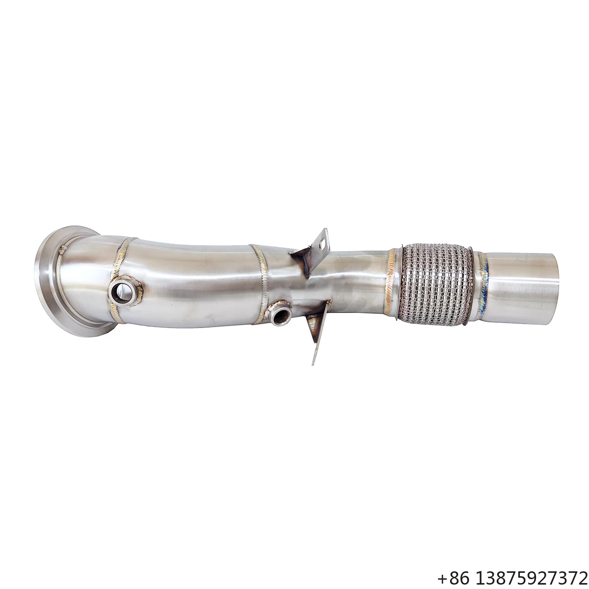 Ecnal pour G20 330 B48 2.0t – Tuyau d'échappement droit à diamètre modifié en acier inoxydable SS304 (Downpipe)