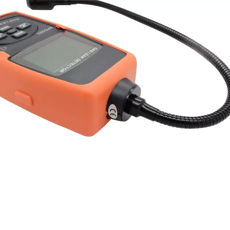 Digitale Ch4 Detector Methaangasmeter Met Akoesto-Optische Alarmerende 0 ~ 10000ppm Resolutie 1ppm 0.1% Lellarge Scherm Digitale Lcd