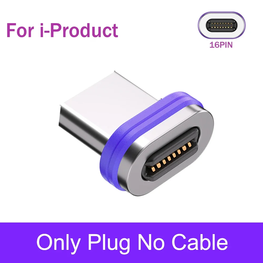 AUFU 3A Magnetische USB Ladekabel für Iphon Huawei Schnelle Lade Magnet Ladegerät Micro USB Für Xiaomi Samsung Handy Draht