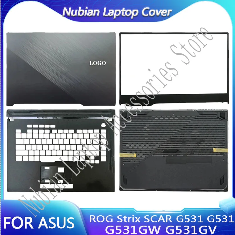 

NEW For ASUS ROG Strix SCAR G531 G531GT G531GW G531GV Laptop LCD Back Cover/Front Bezel/Palmrest/Bottom Case