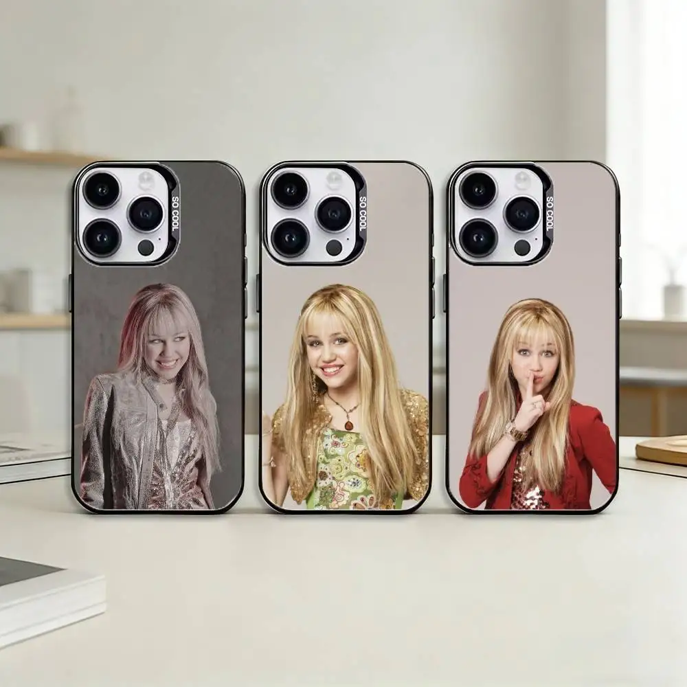 

Hannah M-Montana Phone Case Color Silver Shell For IPhone 17 16 15 14 13 12 11 Pro Max Plus