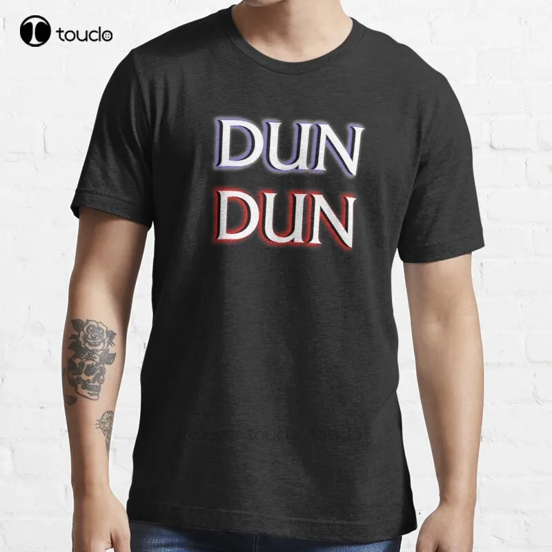 

New Dun Dun Meme (Law Order Parody) T-Shirt Cotton Men Tee Shirt Mama Shirt Custom Aldult Teen Unisex Digital Printing Tee Shirt