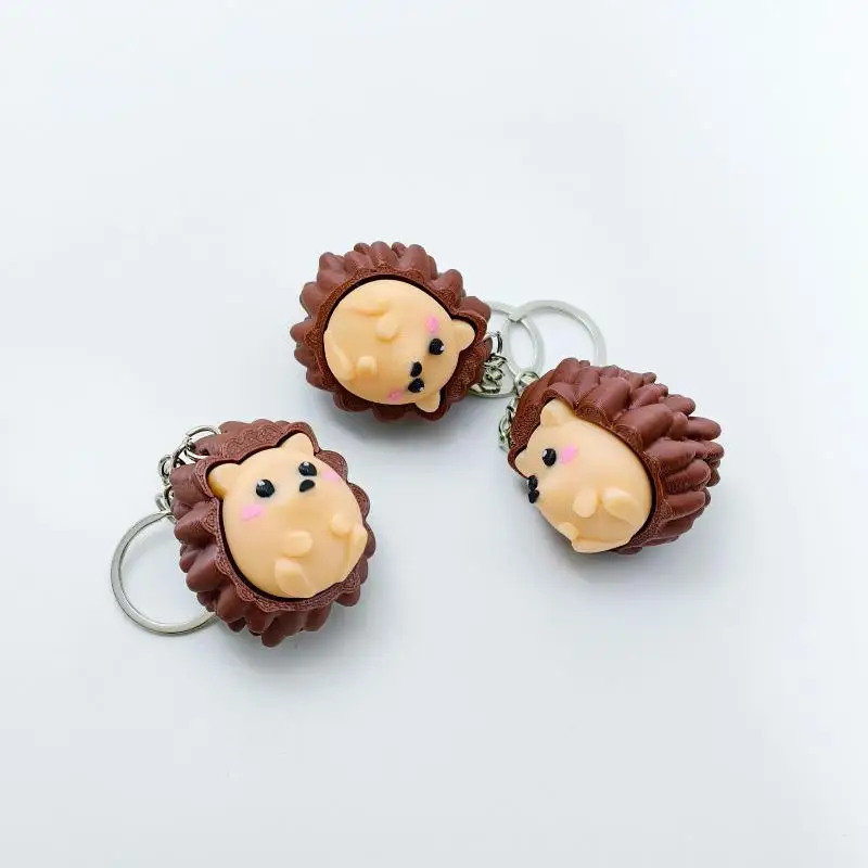 Niedlicher 3D-gedruckter Tier-Fidget-Clicker-Schlüsselanhänger aus umweltfreundlichem Material, perfekt zur Stresslinderung und als Taschenanhänger. – Detail 8