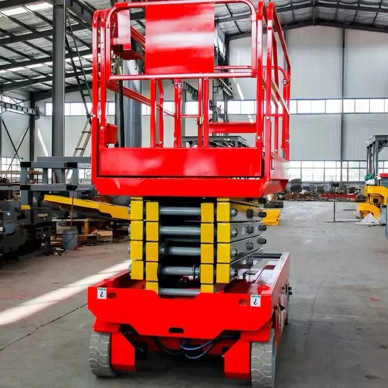 Air scissor lift platform electric scaffolding lift